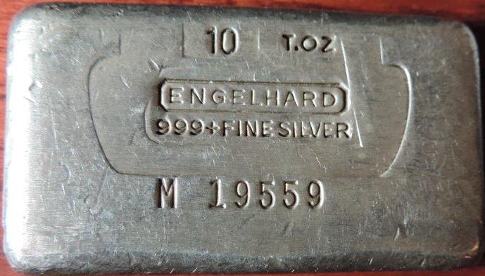 engelhard 100 oz silver bar serial number lookup